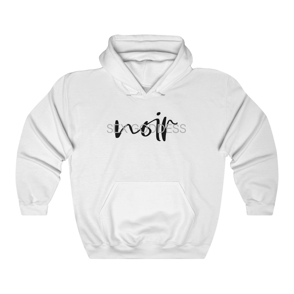 Unisex Heavy Blend™ Noir Sex Goddess Hooded Sweatshirt