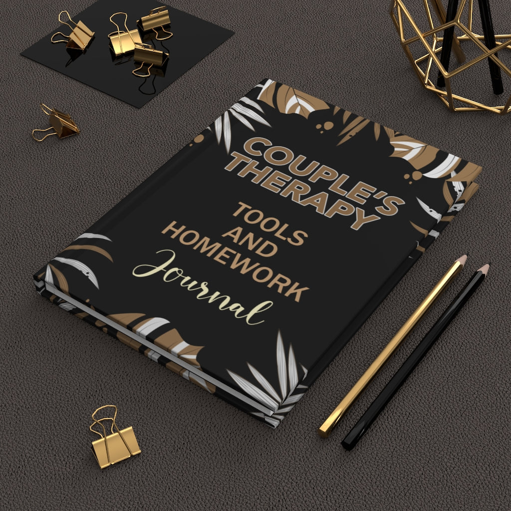 Couple's Therapy Hardcover Tools and Homework Journal