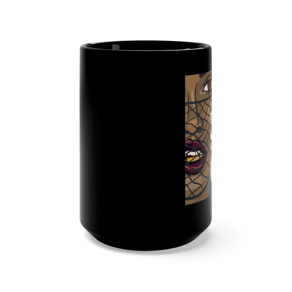 Noir Elegant Thug Mug