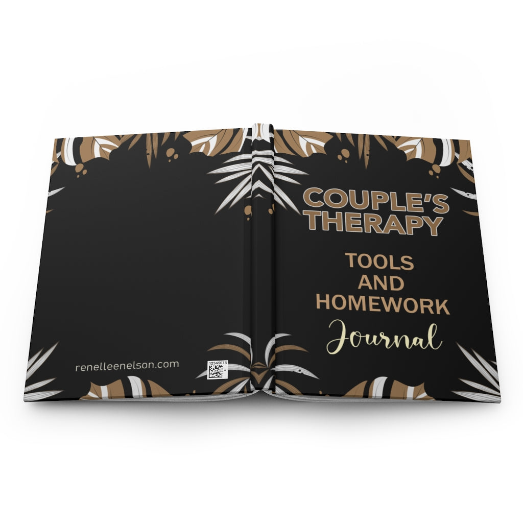 Couple's Therapy Hardcover Tools and Homework Journal