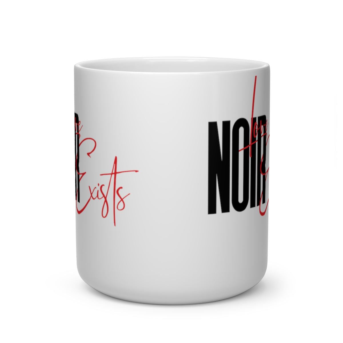 Noir Love Exsists Mug