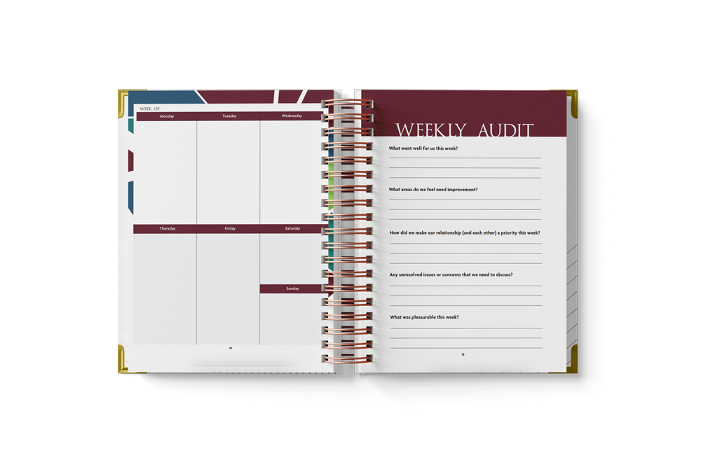 Pleasure After Betrayal: Aftercare Edition Undated Planner