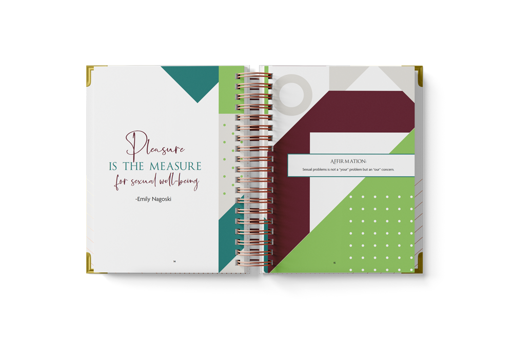 The Pleasure Agenda: Couples Edition Undated Planner