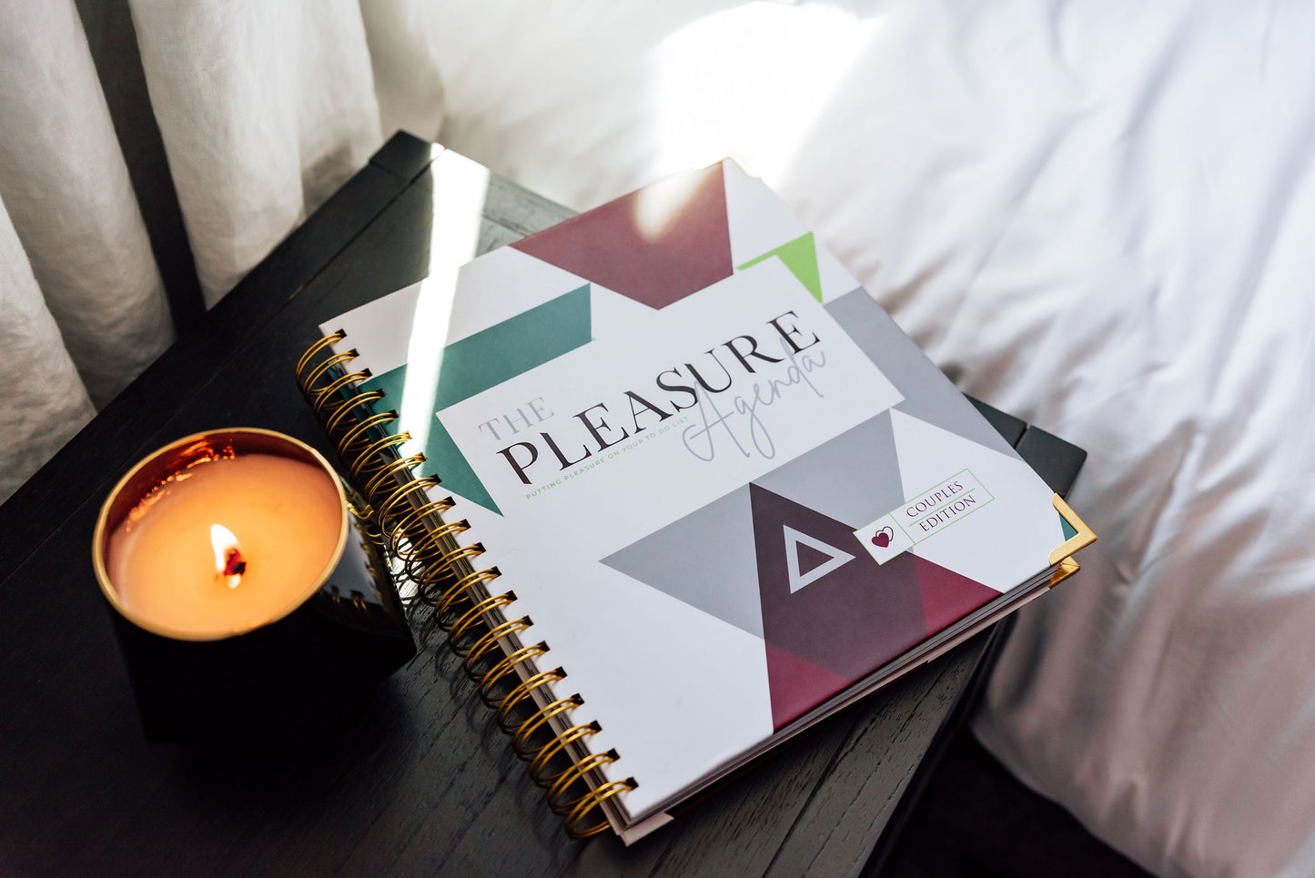 The Pleasure Agenda: Couples Edition Undated Planner