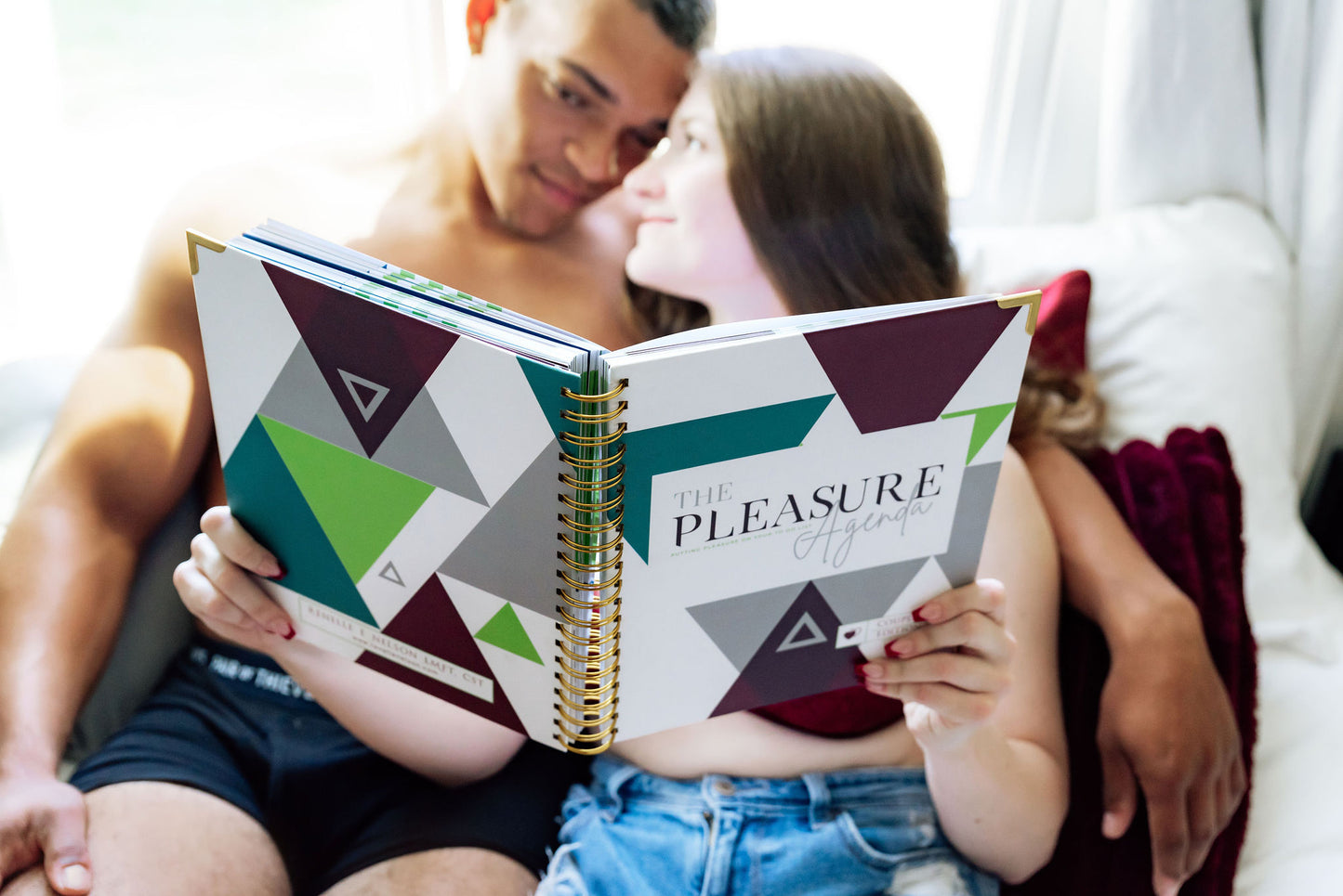 The Pleasure Agenda: Couples Edition Undated Planner